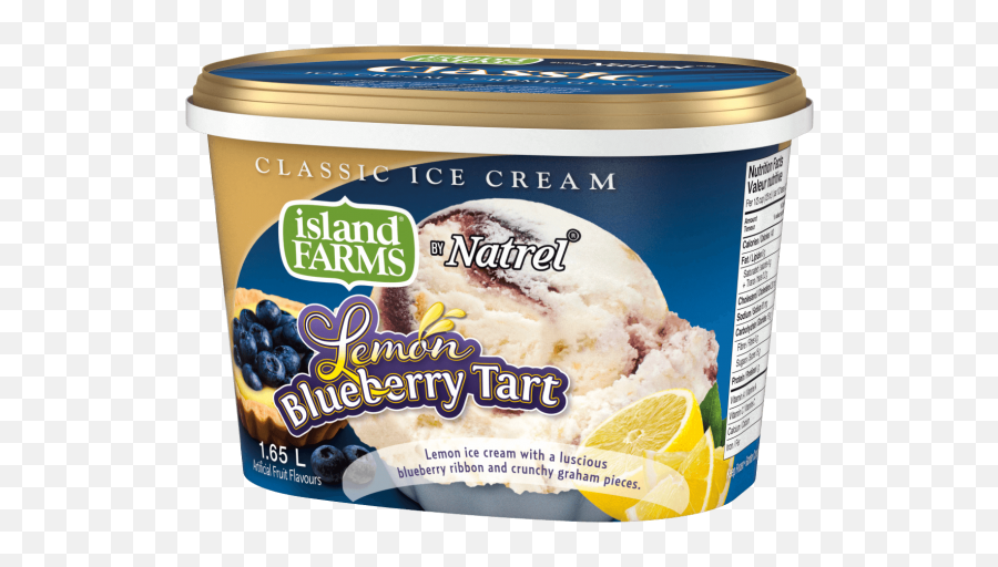 Ice Creams Island Farms - Lemon Blueberry Tart Ice Cream Png,Green Tea Ice Cream Icon