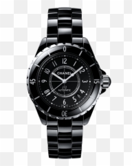J12 Chanels Ceramic Icon - Watch With Coco png