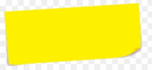 Yellow Post It Png - Imagen De Largo