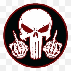 Funny Hardhat Sticker - Middle Finger png