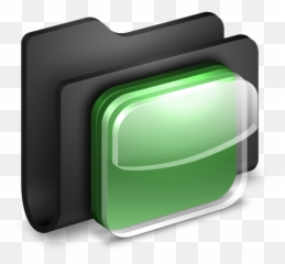 Ios Icons Black Folder - Mac 3d png