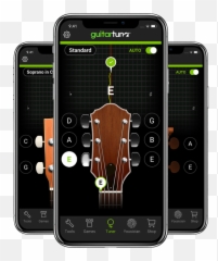 Guitar Tuner The 1 Free Online App - Camera Phone png