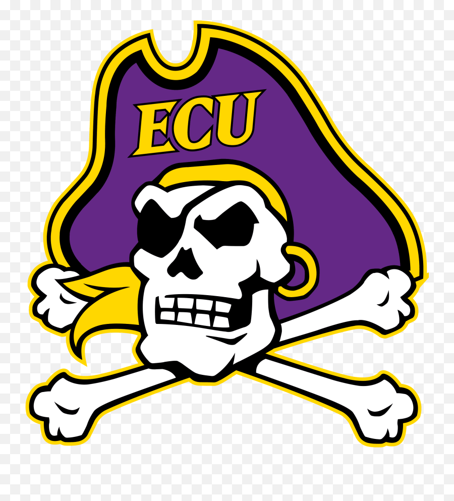 Clipart Basketball Pirate - East Carolina University Logo Png,Pirate Transparent