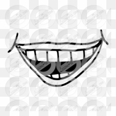 Smile Outline For Classroom Therapy Use - Great Clipart Gandhi Smriti png