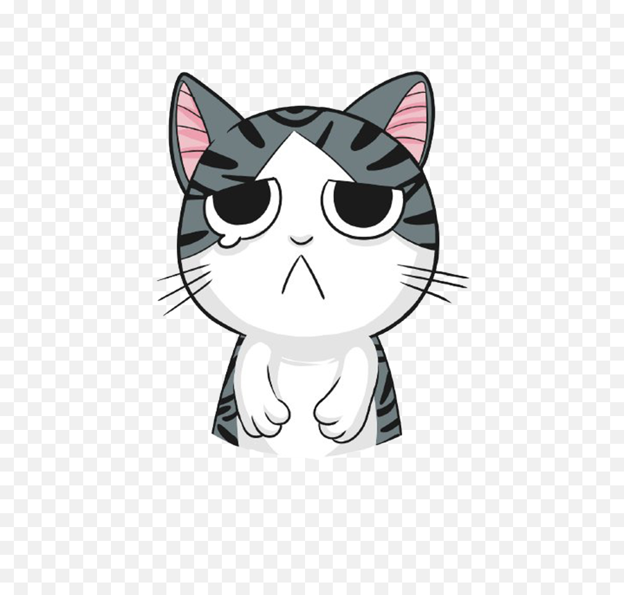 Sad Cat Clipart Free Transparent Png - Sad Cat Clipart Png,Sad Cat Png