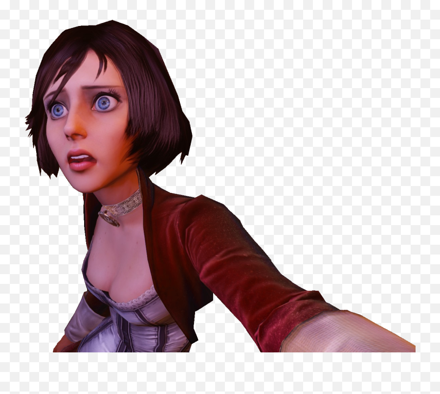 Elizabeth Png Version B Red Because Why Not - Bioshock Infinite Elizabeth Png,Bioshock Png