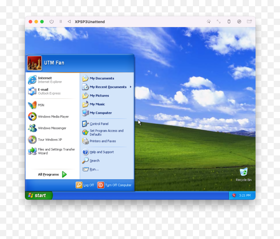 Windows Xp Utm Fan Edition - Windows Xp High Resolution Png,Windos Xp Icon