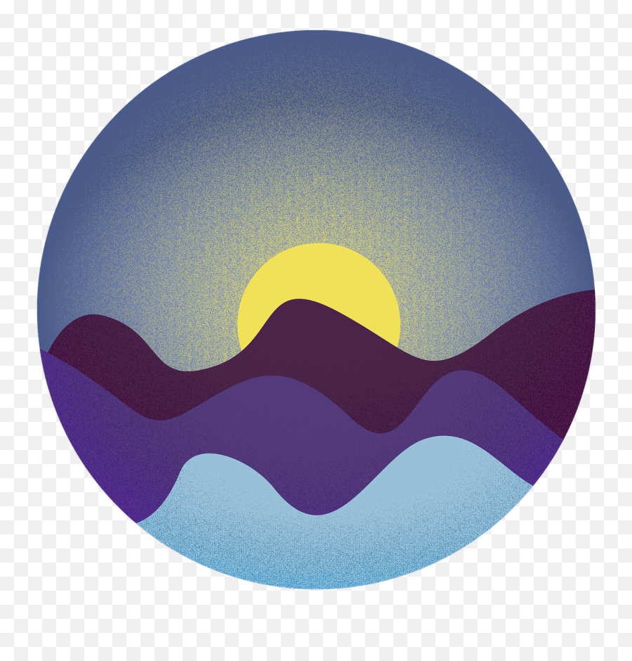 Sunrise Colorful Landscape - Free Vector Graphic On Pixabay Ruwanwelisaya Dagaba Png,Sunset Icon Png