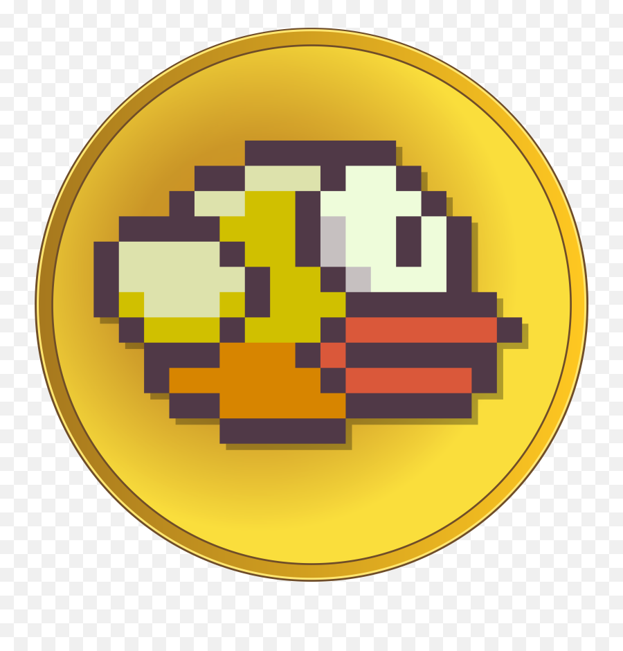 New Logo For Flappycoin V2000 With Game Inside The Wallet Png Flappy Bird Icon Download