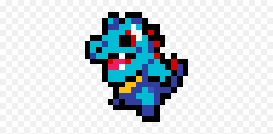 Pokemonfanaticu0027s Gallery - Pixilart Totodile Pixel Art Png,Totodile Icon