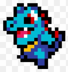 Pokemonfanaticu0027s Gallery - Pixilart Totodile Pixel Art png