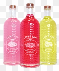 Love Gin Liqueur 70cl 3x70cl Bundle Eden Mill St Andrews - png