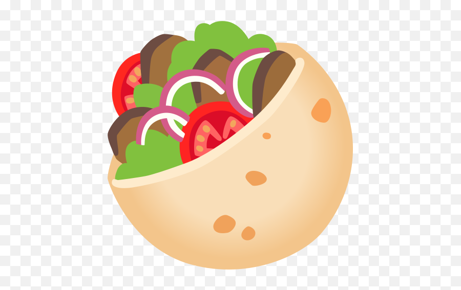 Stuffed Flatbread Emoji Png Food Icon Meanings