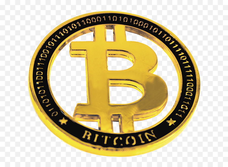 Bitcoin Transparent Collectoru0027s Coin Gold - Emblem Png,Bitcoin Logo Transparent