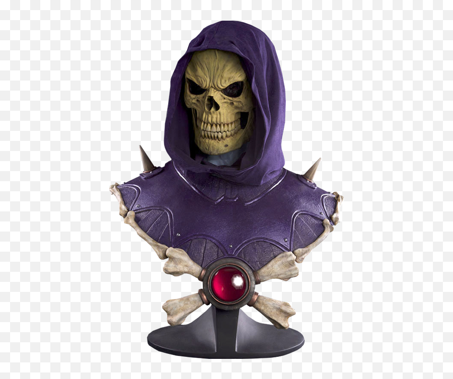 Masters Of The Universe Skeletor Life - Size Bust By Pop Cultu Skeletor Masters Of The Universe Bust Png,Skeletor Png
