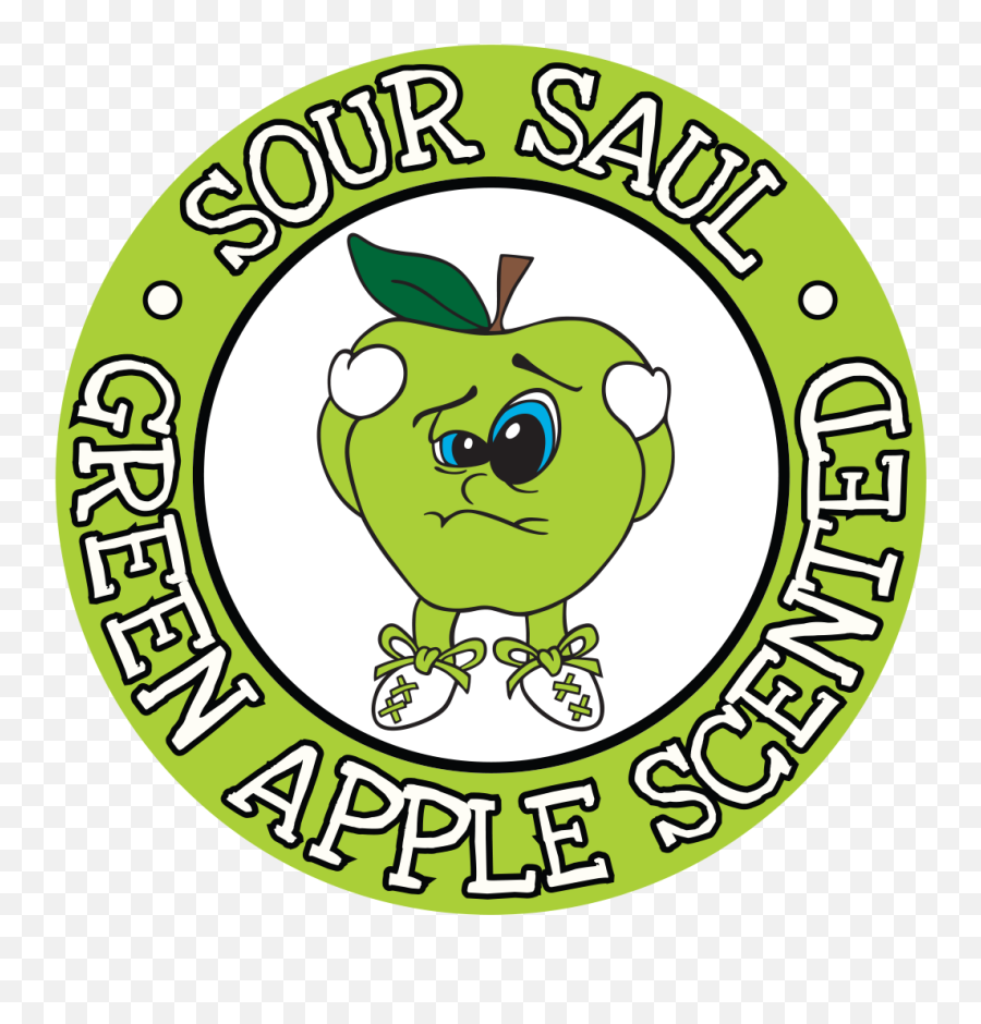 Sour Saul Sticker Pack - Scratch And Sniff Stickers Logo Png,Apple Logo Sticker