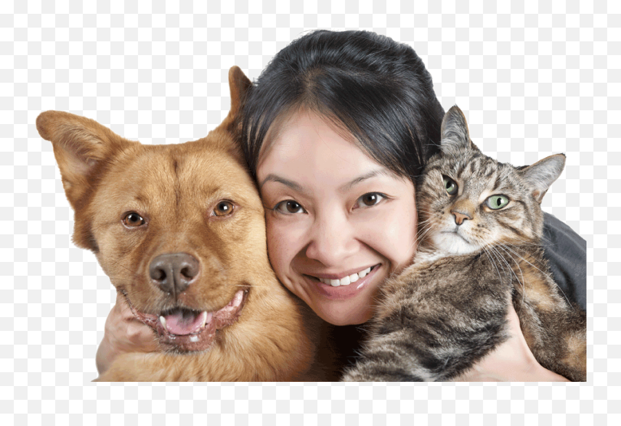 Woman - Withdogandcat Humane Society Of Douglas County Cat And Dog Owner Png,Dog And Cat Png