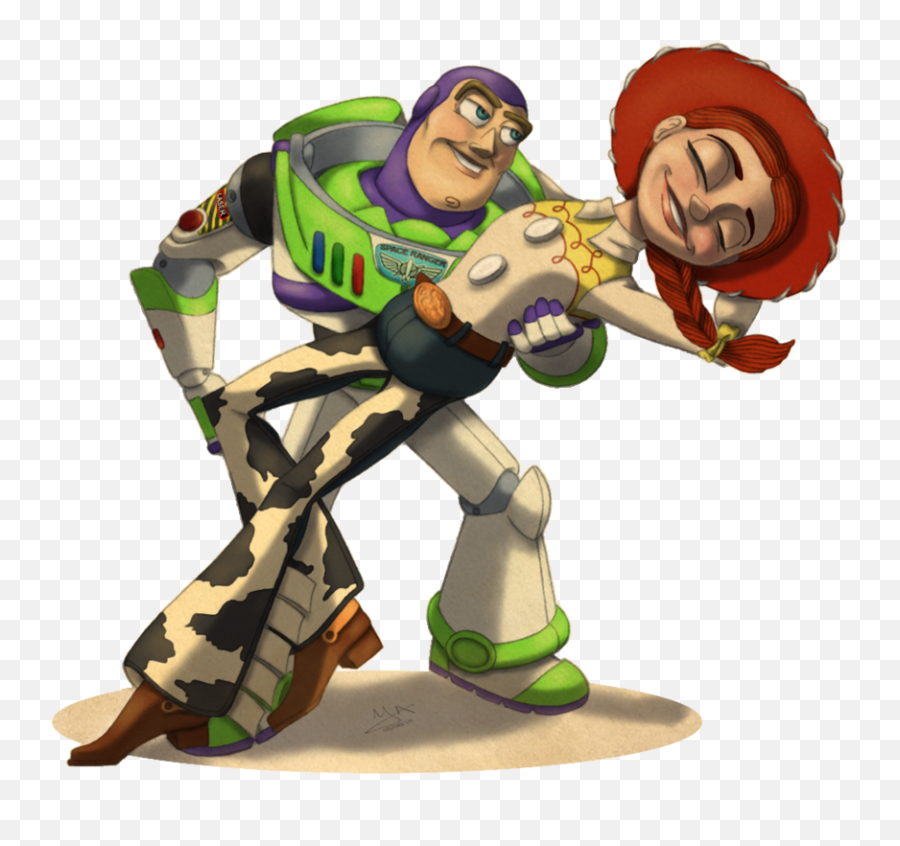 Toy Story Love - Buzz Lightyear E Jessie Png,Jessie Toy Story Png
