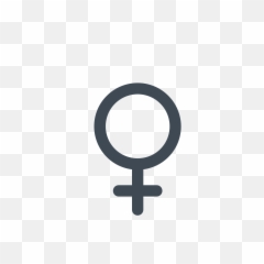 Male Female Symbols Png - Female Gender Symbol Woman Vector Male