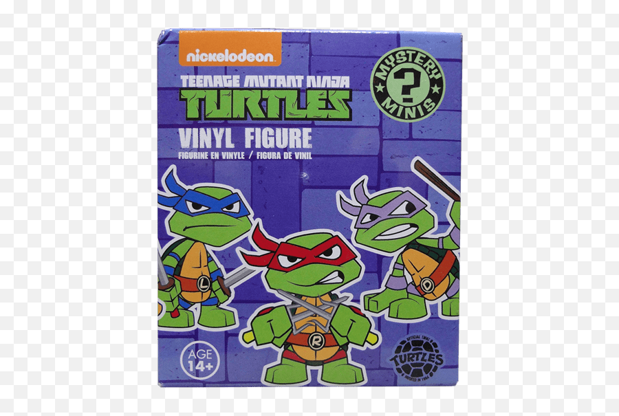 Teenage Mutant Ninja Turtles - Mystery Mini Blind Box Single Box Teenage Mutant Ninja Turtles Mystery Minis Png,Ninja Turtle Png