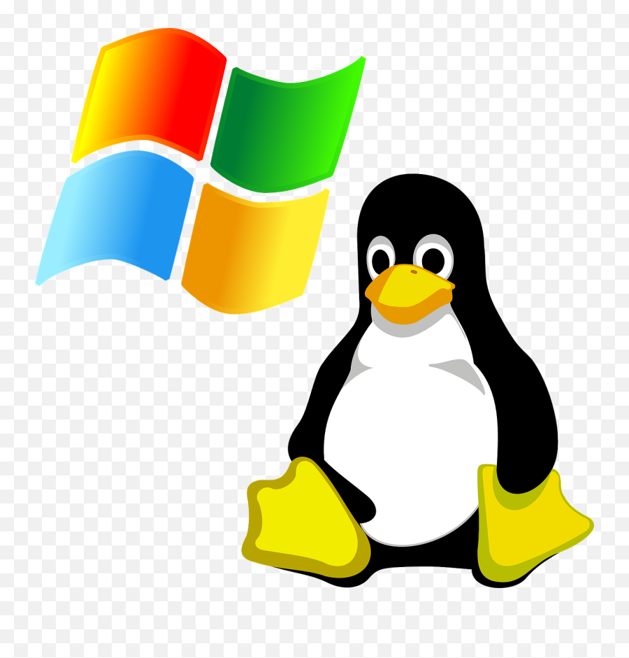 Windows - Linux Internetcom Linux Penguin Png,Windows Logos