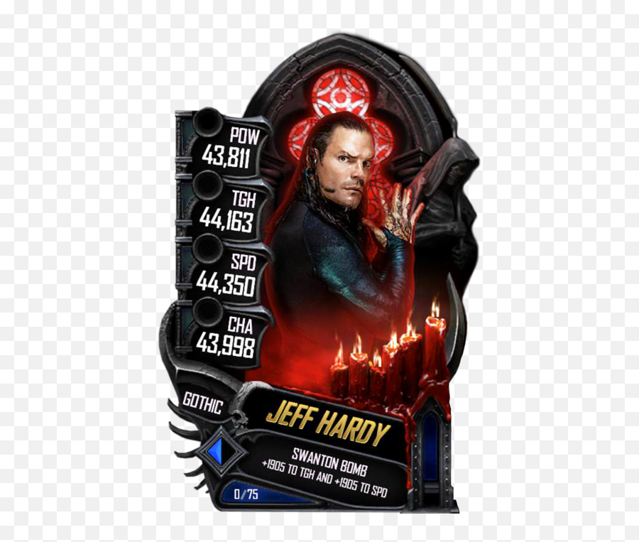 Jeff Hardy - Wwe Supercard Season 3 Debut Wwe Supercard Wwe Supercard Rey Mysterio Png,Jeff Hardy Png