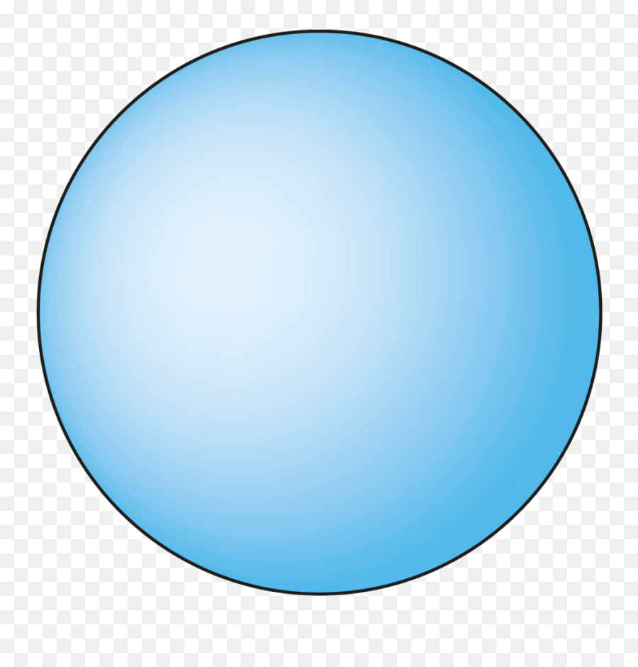 Cone Clipart Sphere Object Transparent - Blue Sphere Shape Transparent Png,Sphere Png
