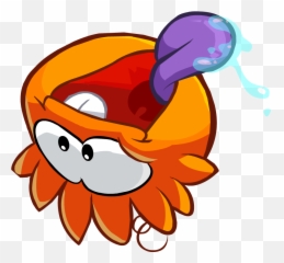 Club Penguin Orange Puffle Drawing Free Image - Orange Club Penguin Puffles Png,Club Penguin Png