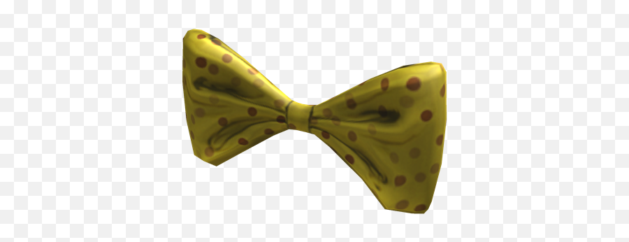Golden Bow Tie Roblox Wikia Fandom - Green Bow Tie Roblox Png,Bow Tie Png