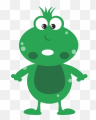 Plantleaftoad Png Clipart - Royalty Free Svg Png Kartun Binatang Warna Hijau,Toad Png