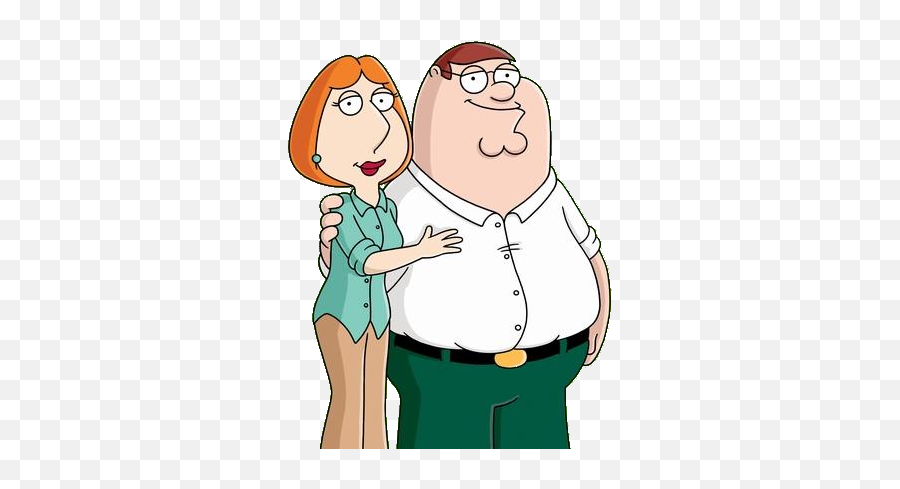 Peter Griffin And Lois - Family Guy Peter And Lois Png,Peter Griffin Png
