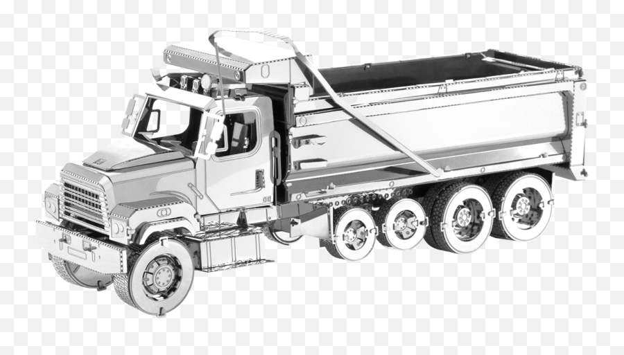 Metal Earth Freightliner - 114sd Dump Truck Metal Earth Metal Earth Dump Truck Png,Dump Truck Png