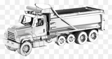 Metal Earth Freightliner - 114sd Dump Truck Metal Earth Metal Earth Dump Truck Png,Dump Truck Png