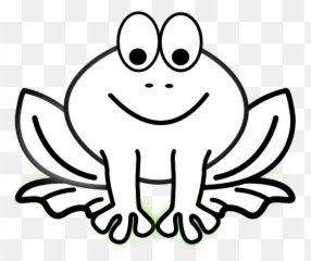 Toad Png Black And White Transparent - Frog Clip Art,Toadstool Png