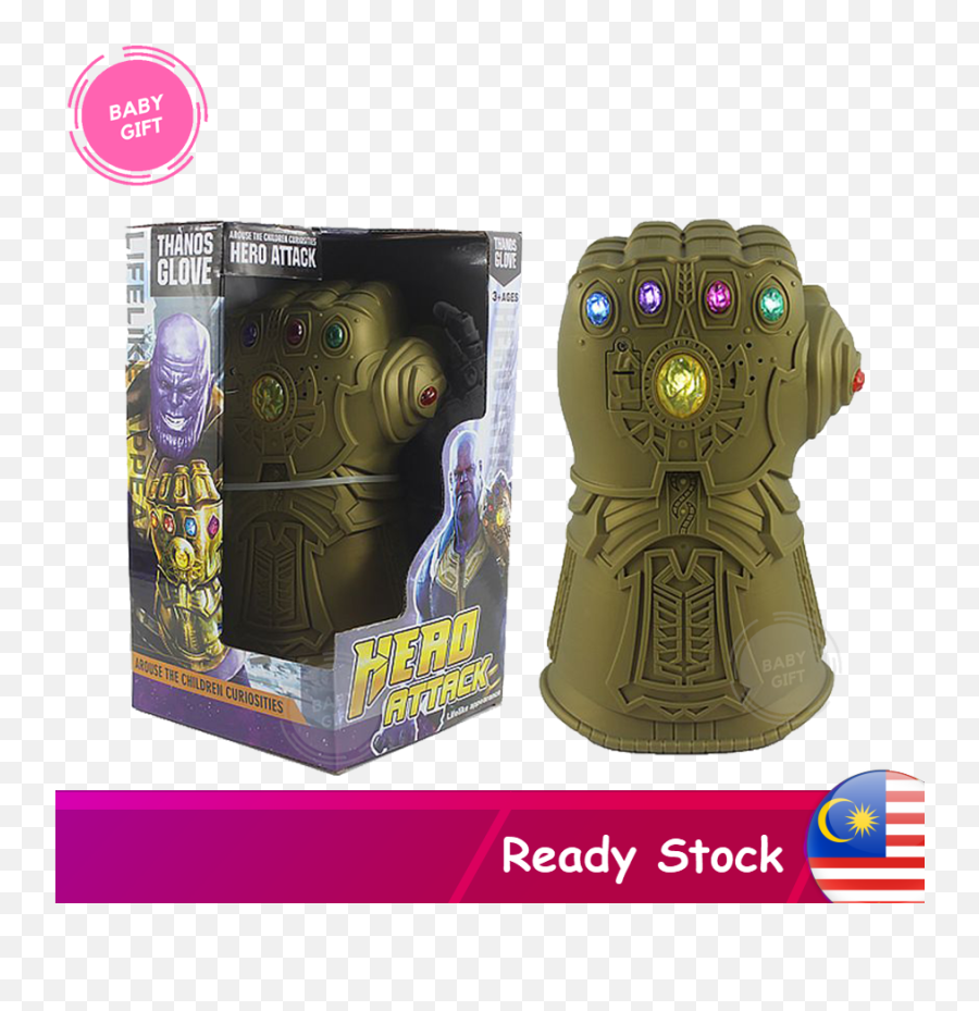 Thanos Glove Hero Attack Toy For Kids - Hero Attack Thanos Gloves Png,Thanos Glove Png