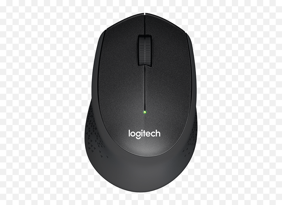 Logitech M330 Silent Plus 1000 Dpi Wireless Mouse - Black 910004905 Logitech Silent Wireless Mouse Png,Computer Mouse Transparent Background