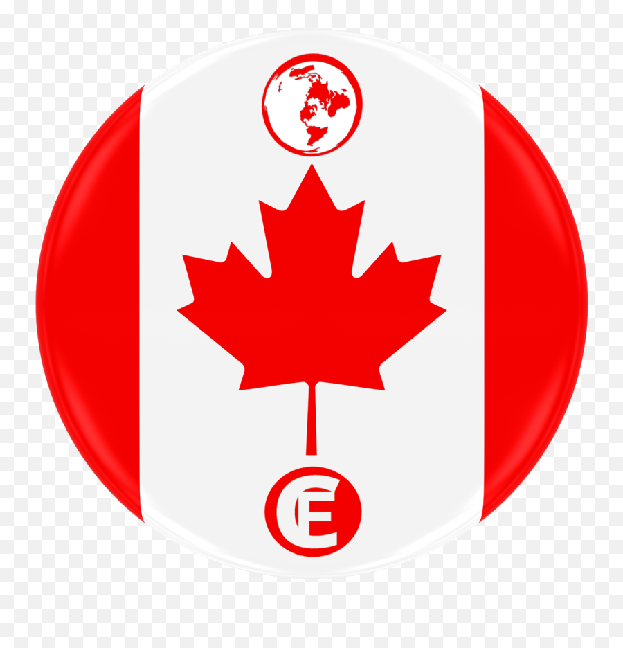 Canada Flat Earth International Conference 2018 - Canada Flag Circle Transparent Png,Flat Earth Png