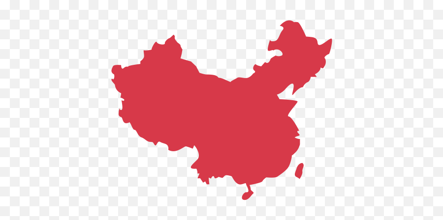 Download Free Png China Map - China Map Red Png,China Map Png