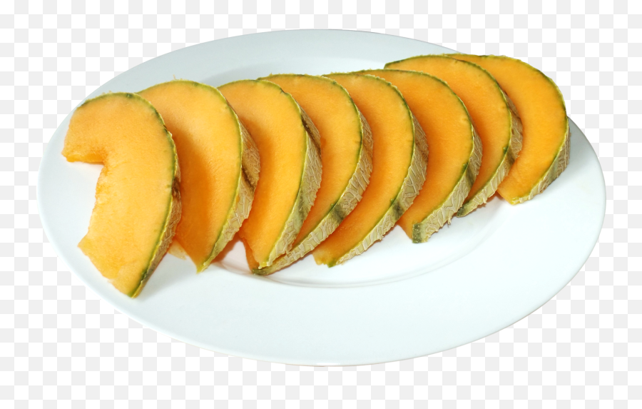 Cantaloupe Slices - Cantaloupe Png,Food Plate Png