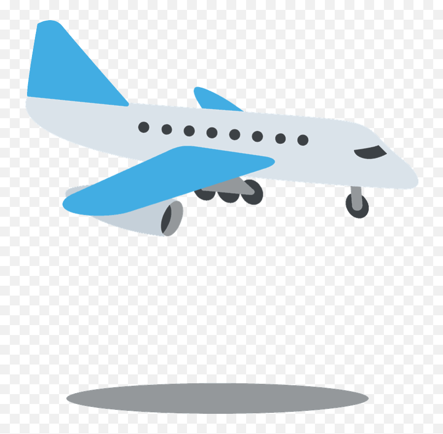 Airplane Arrival Emoji Clipart - Transparent Airplane Emoji Png,Plane Emoji Png