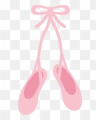 Ballet Dancer Shoe - Pink Ballerina Shoes Transparent Png,Ballerina Shoes Png