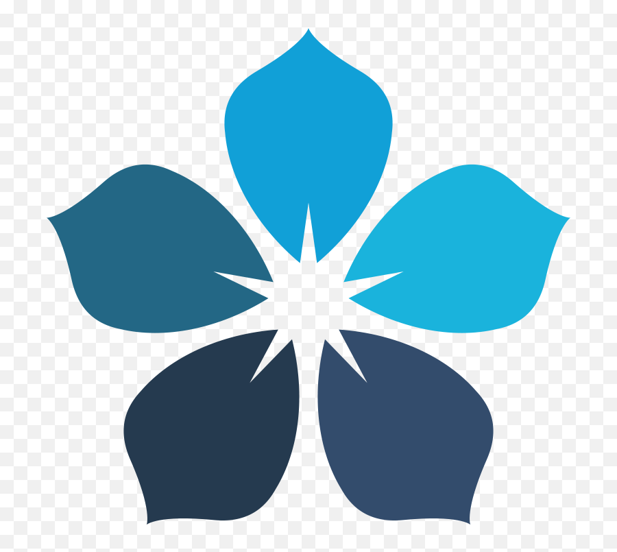 Download Mirillis Flower Logo - Blue Flower Logo Png,Flower Logo