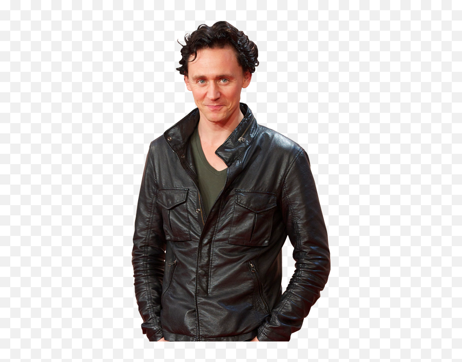 Tom Hiddleston - Leather Jacket Png,Tom Hiddleston Png