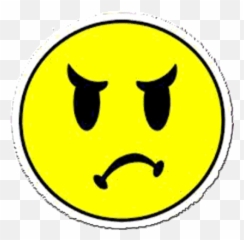 Smile And Mad Sticker Gif Gfycat - Smile Sticker In Png,Mad Png