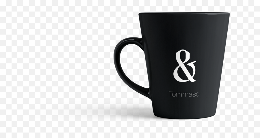 Typography Poster Charlene Eldon - Coffee Cup Png,Ampersand Png