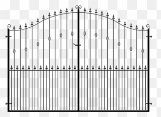 Metal Driveway Gates Wrought Iron Driveways - Nandi Hills Bangalore Png,Gates Png