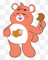 Download Care Bear - Sona I Did For Fun Her Name Is Hungry Care Bears Hungry Bear Png,Care Bear Png