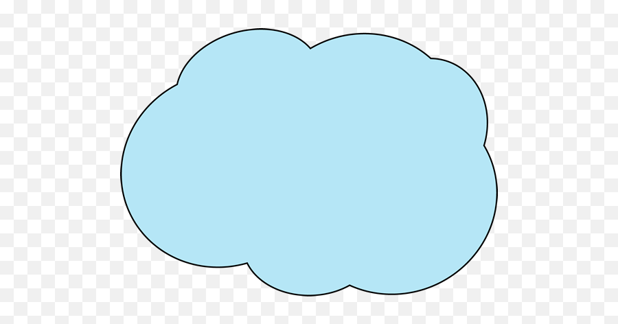 Fluffy Blue Cloud Clip Art - Fluffy Blue Cloud Image Dot Png,Blue Cloud Png