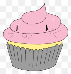 Cupcake Clip Art Buttercream Portable Network Graphics - Cake Slice Drawing Transparent Png,Natsuki Png