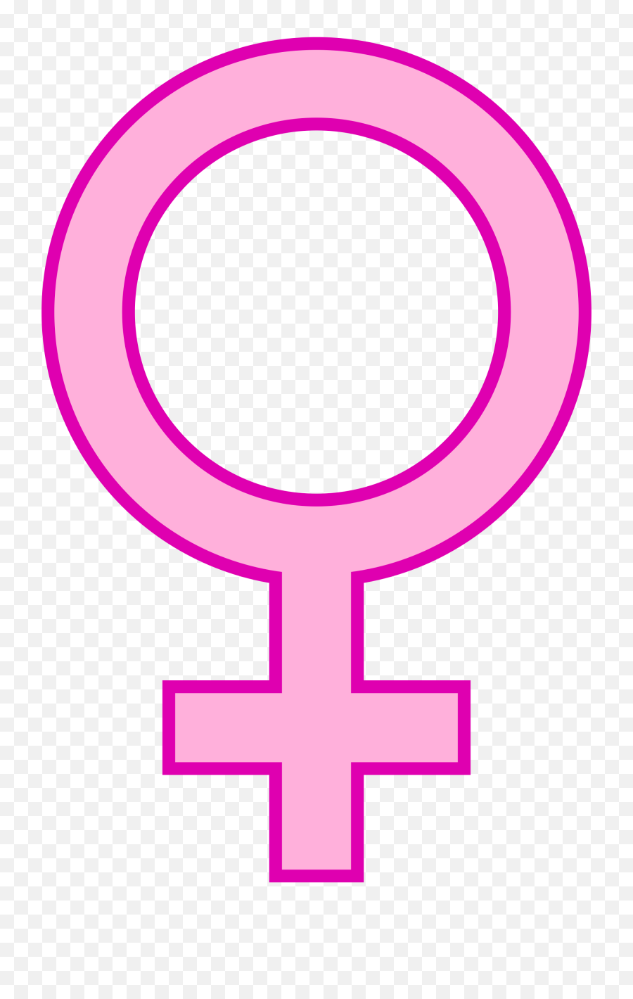 Femalepink - International Symbol For Women Png,Female Png